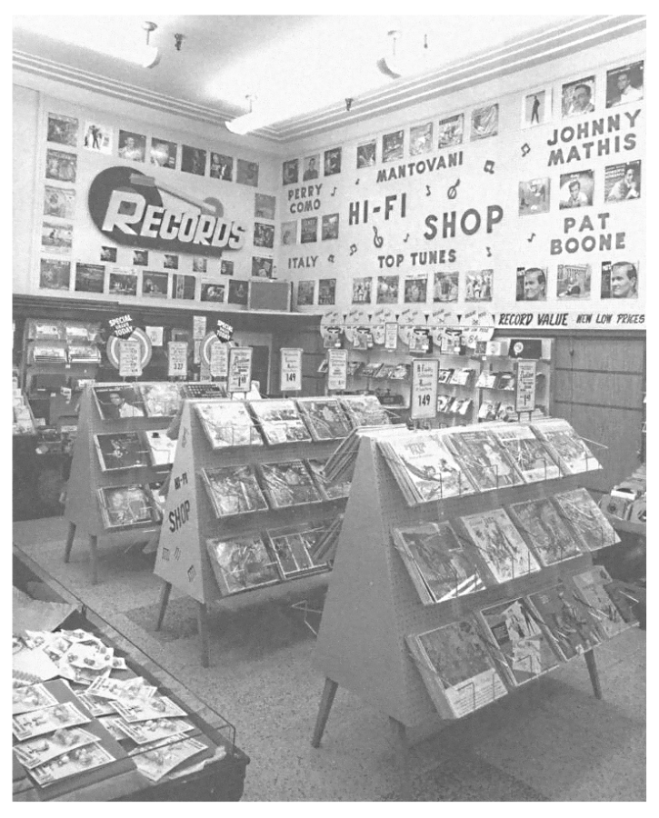 thegikitiki:  For Your Listening Pleasure…    Woolworth’s Record Department,