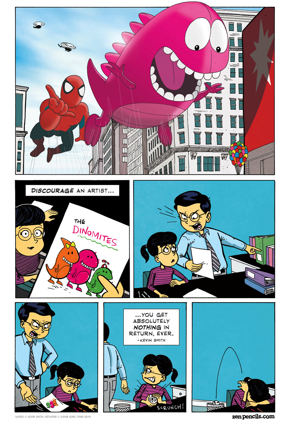 mirkokosmos:  Kevin Smith | http://zenpencils.com