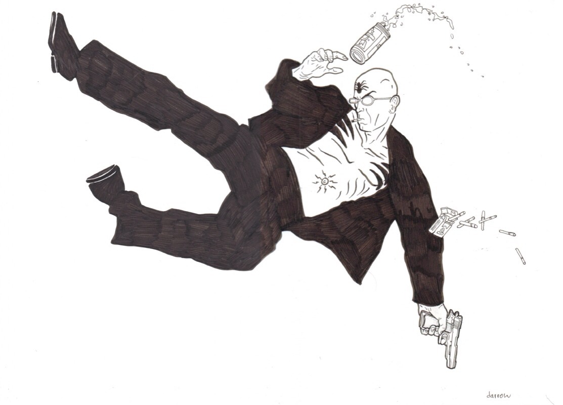 geofdarrow:  Spider Jerusalem 