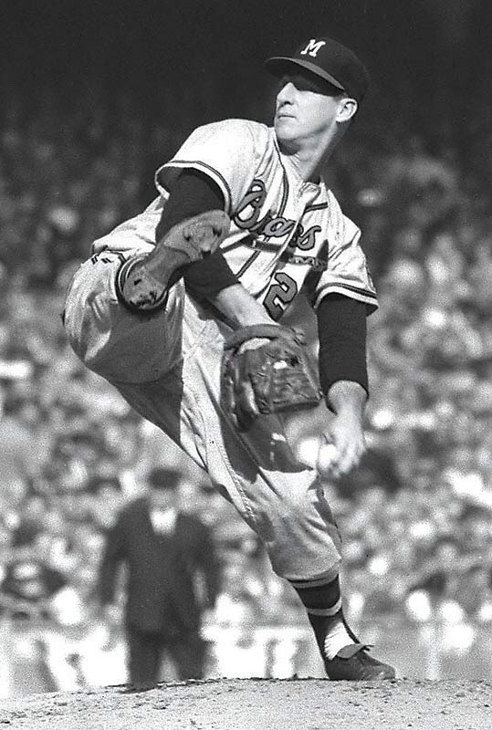 this-day-in-baseball:  January 24, 1973Warren Spahn becomes only the sixth player elected to the Hall of Fame in his first year of eligibility, receiving 316 of the 380 (83.2%) votes cast by the BBWAA scribes. The crafty southpaw, who recorded 13 20-win