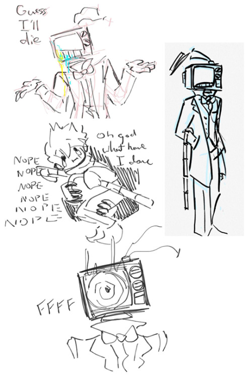 yanguchitzure:Aaand a bunch of sketches from the last month that made it to discord and not here&hel