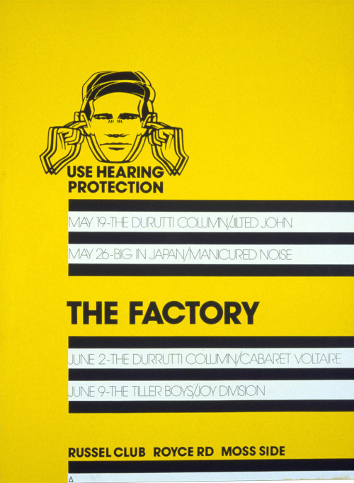 capyrancher:FAC1 Poster designed by Peter Saville