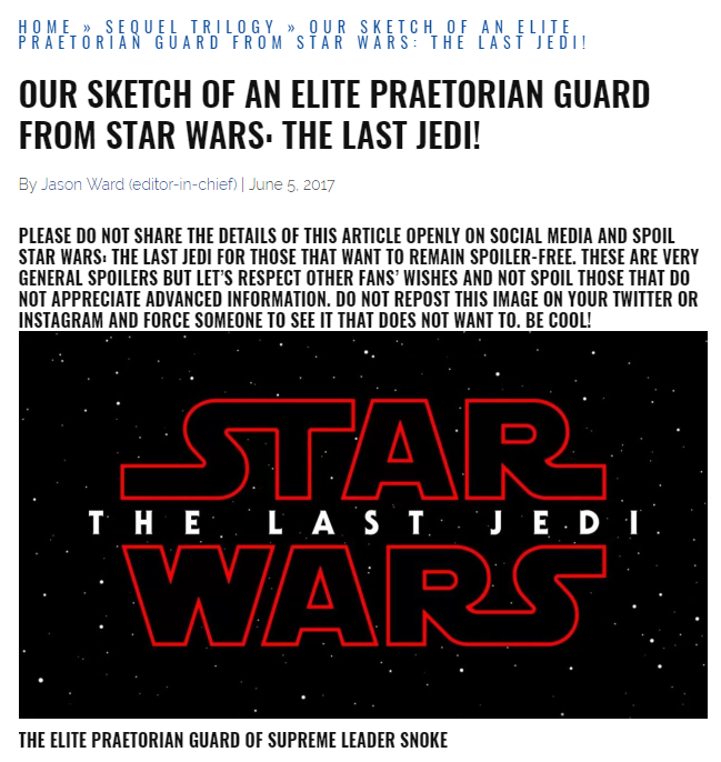 Knights of Ren vs Praetorian Guard (Star Wars) SPOILERS!