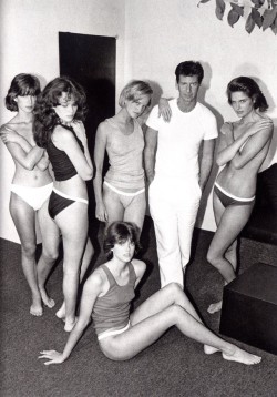 maryjopeace:  CALVIN KLEIN AND HIS MODELS | 1983 | VOGUE PARIS