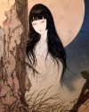 ancient-hoe:Picture of a Ghost under the Moon, by Takato Yamamoto, 2020.