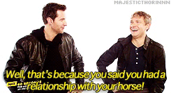 majesticthorinnn-deactivated201:        Richard and his horse bonded over their hair.