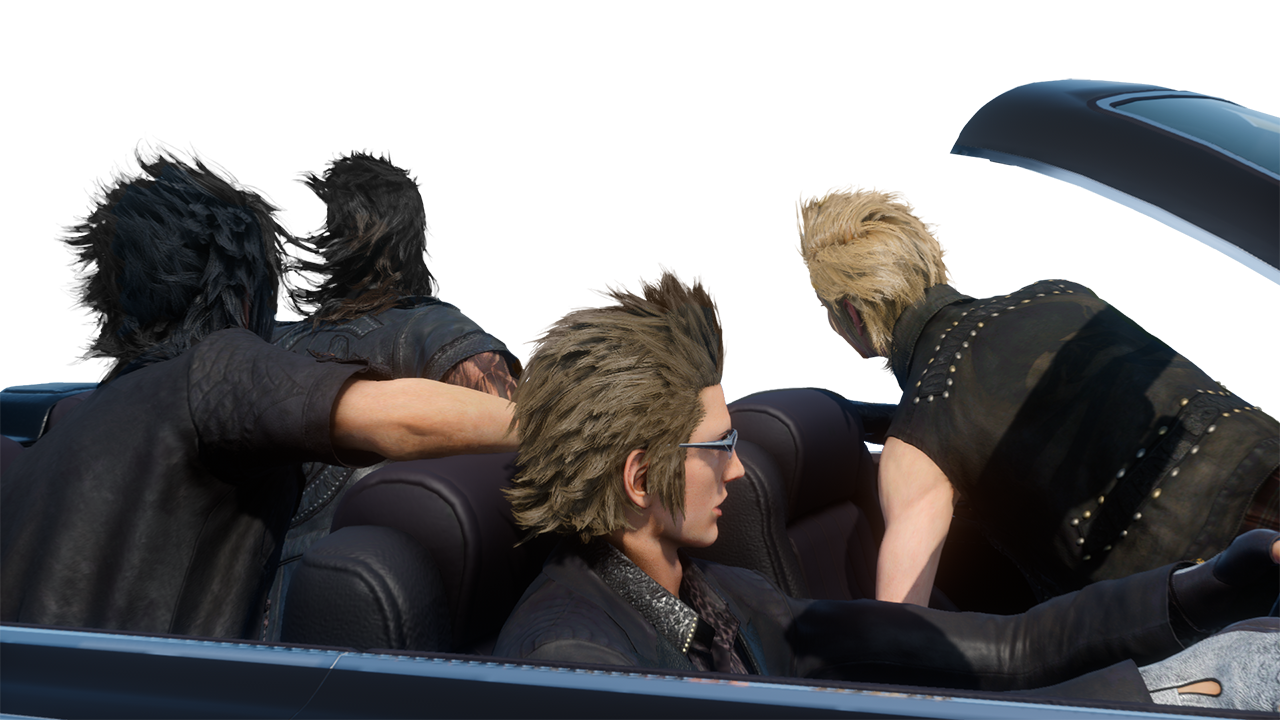 sodomymcscurvylegs:  avaressa:  GUYS!!! FF XV DIRECTOR WANTS MORE CAR MEMES FOR FF