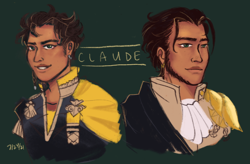 happy birthday claude fe3h. thank you for being half of the reason i liked the game[Image descriptio