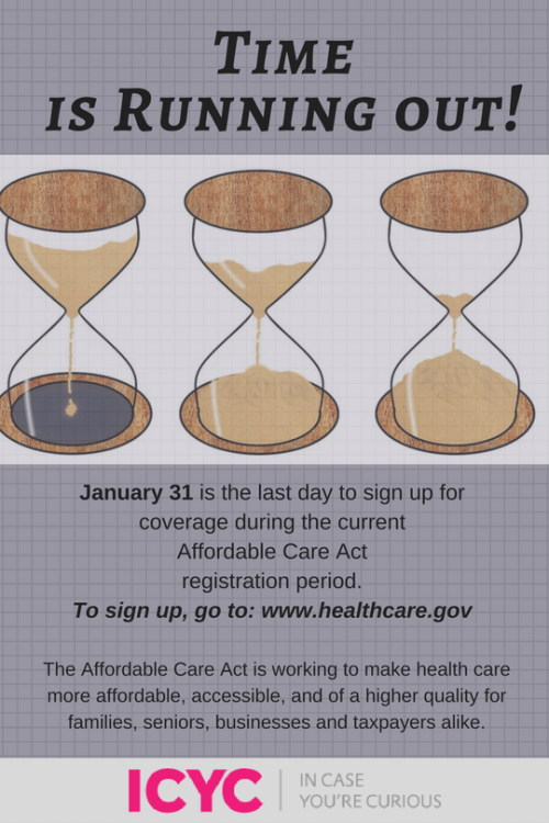 outforhealth:icycurious:The last day to sign up for the current registration period of the Affordabl