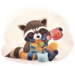 fighter-be-free:  Groot and Rocket are best