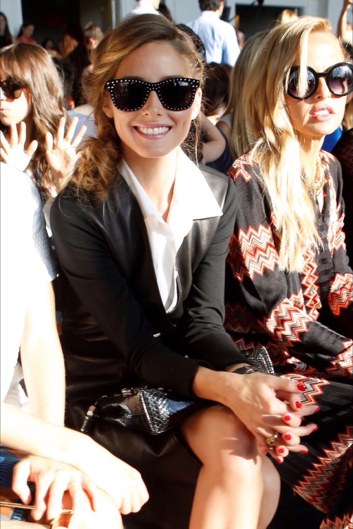 naimabarcelona: Olivia Palermo and Rachel Zoe | NYFW SS 2015