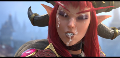 ardham-arts:  Haven’t added an edit in quite a while. Enjoy the new Alexstrasza facial cumshot edit. https://imgur.com/cB8IHYX“Hanzo never misses a shot” Having finally been able to beat her in a sparring, Alexstrasza fulfilled her word and gave