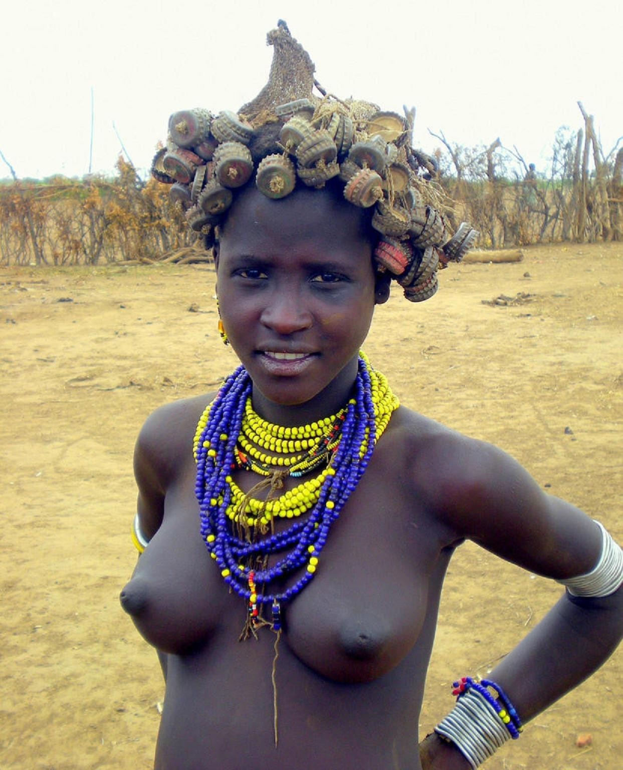 Woman african tribe girls