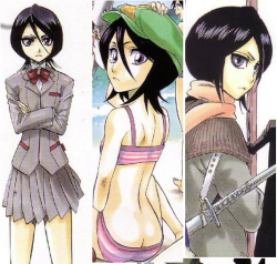 midnightinjapan:  Bleach Fashion: Rukia’s