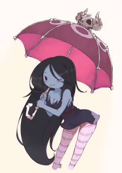 hora-de-aventura:  Marceline by Visark on