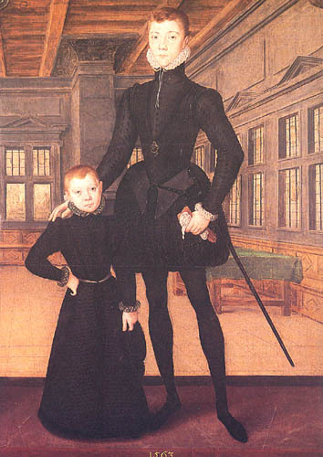 iriarty: Henry Stewart, Lord Darnley and his brother Charles Stewart by Hans Eworth My second contri