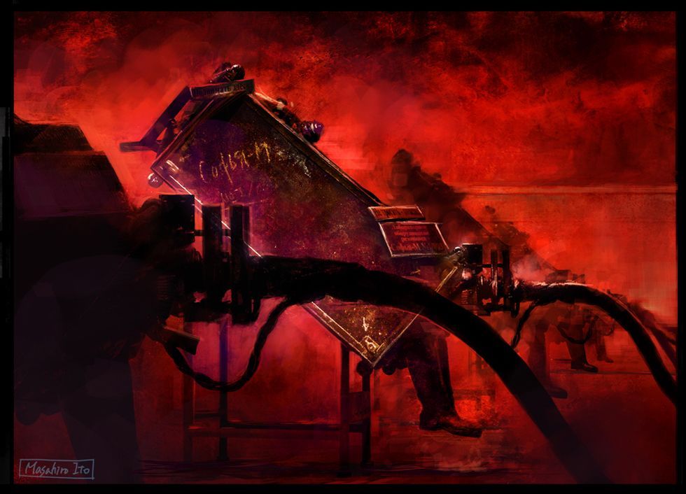 bellatorinmachina:  by Masahiro ItoAcid Buffer Zone