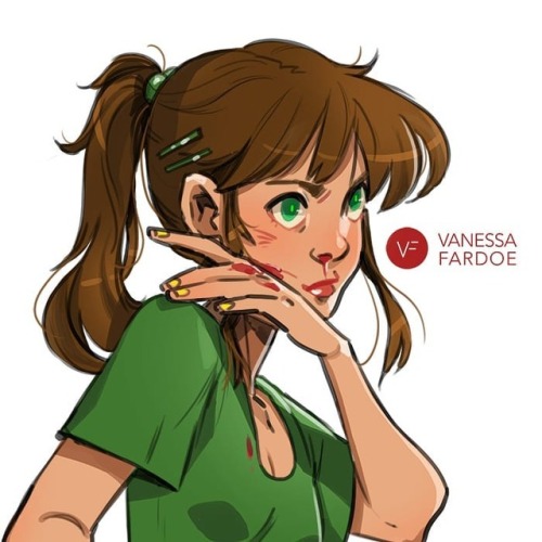 Doodlie-do of one of the toughest girls I know - Makoto/Sailor Jupiter. #fanart #sailormoon #sailor
