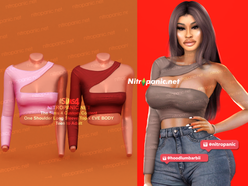 Tops <3[more info and download]sim model by @hoodlumbarbii (IG)Follow @nitropanic for more <3H