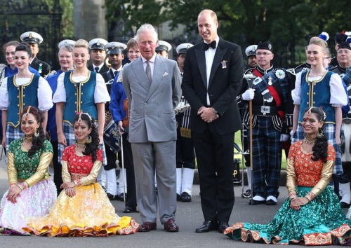 millasmehaboob:16 August 2017Prince Charles, The Duke of Rothesay, and Prince William, The Earl of S