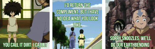 ouiladybug:   The hilarity that is Toph. 