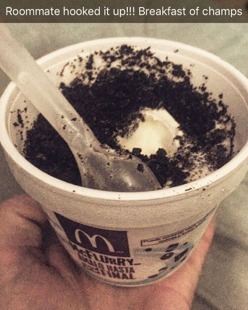 #mcflurry #mcflurryoreo #mcdonalds #desertforbreakfast adult photos