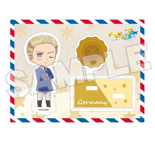 Hetalia World Stars Acrylic Stand by Orange RougeMSRP: 1,320 yen each. Release Date: April 2022.Avai