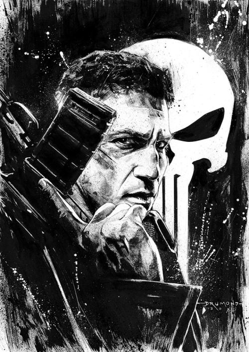 Punisher (Jon Bernthal) from Marvel&rsquo;s Daredevil by Drumond ArtMore Characters he