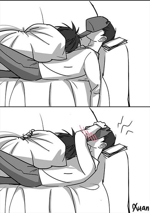 xuansanatomy:  “What are you thinking, Tadashi (knucklehead)?” he said to himself.