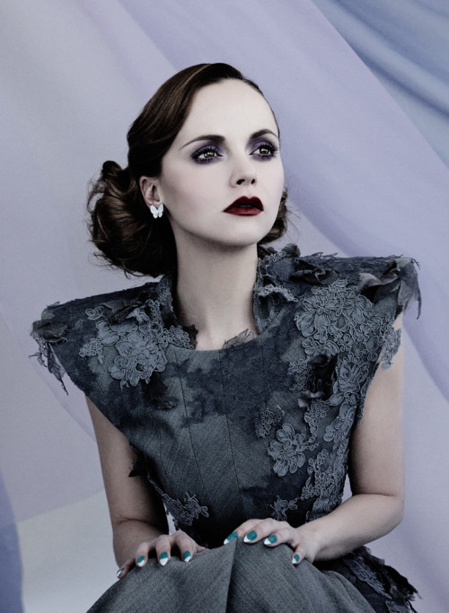 Christina Ricci by Tatijana Shoan - Thom Browne Fall 2013