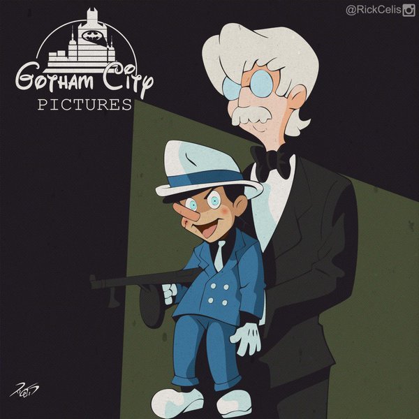 pr1nceshawn:  GOTHAM CITY PICTURES - Disney characters as DC Gotham characters (Elsa