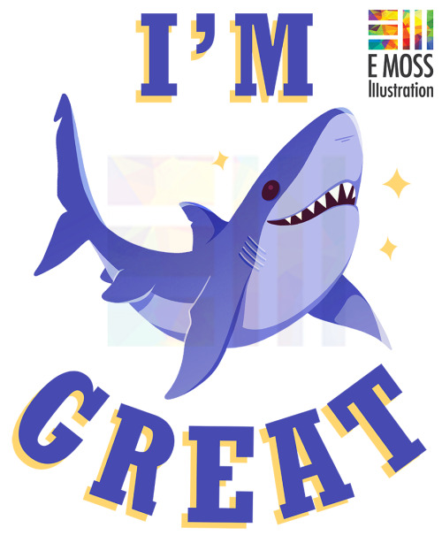 Hey, want to show the world how great you are? Or show your support of great sharks? Or both? Get th