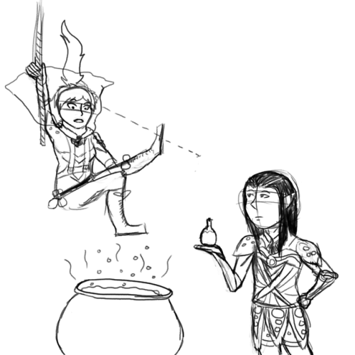 sapphirepumpkins: local ranger would like idiot rogue to stop being an idiotlines and beginning to c