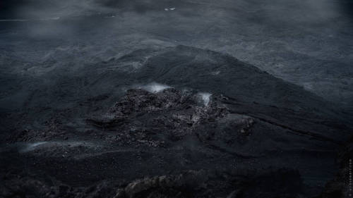 landscape-photo-graphy: Dark Rocky Landscape Photography Resembles the Moon’s Surface Swiss ph