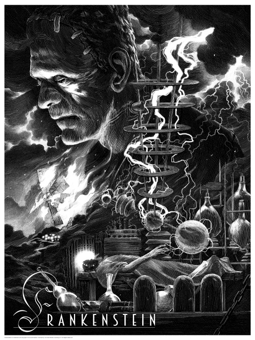 truebeliever1988:  xombiedirge:  Universal Classic Monsters by Nicolas Delort / Tumblr  18&Prim