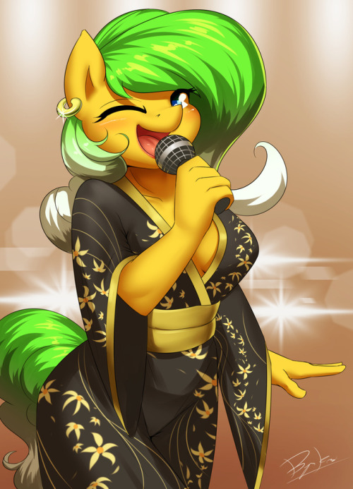 burgerkiss: Commission for @thestoner923Had a really fun time designing her kimono__________________