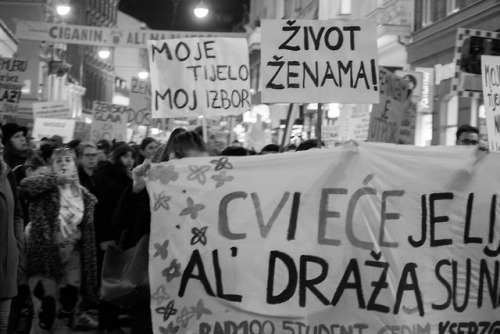 zagrebist:International women’s day in ZGB, 2018photos by @zagrebistCity of Zagreb in Croatia