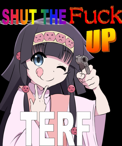 Post this in response to anything a terf says