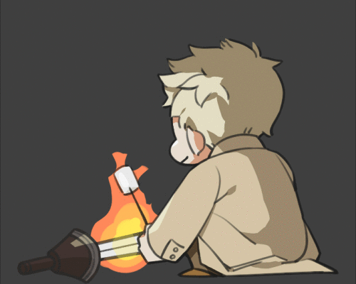 copperbadge:  arpkmf2: Flaming marshmallow The shaft of light descends for the first time in thousan