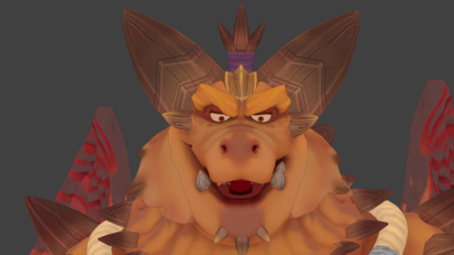 Spyro Reignited Trilogy - Magnus (details, Flat Shaded) |more Renders Full Size 