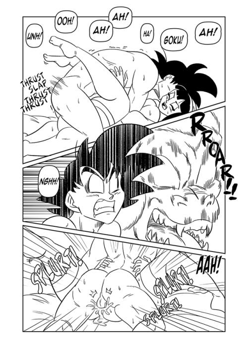 Goku and Chichi: Wedding Night Pgs15-18