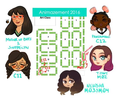 ANIMAZEMENT IS UPON US!This week I’m going to be tabling again w/ the incredible @sheepri