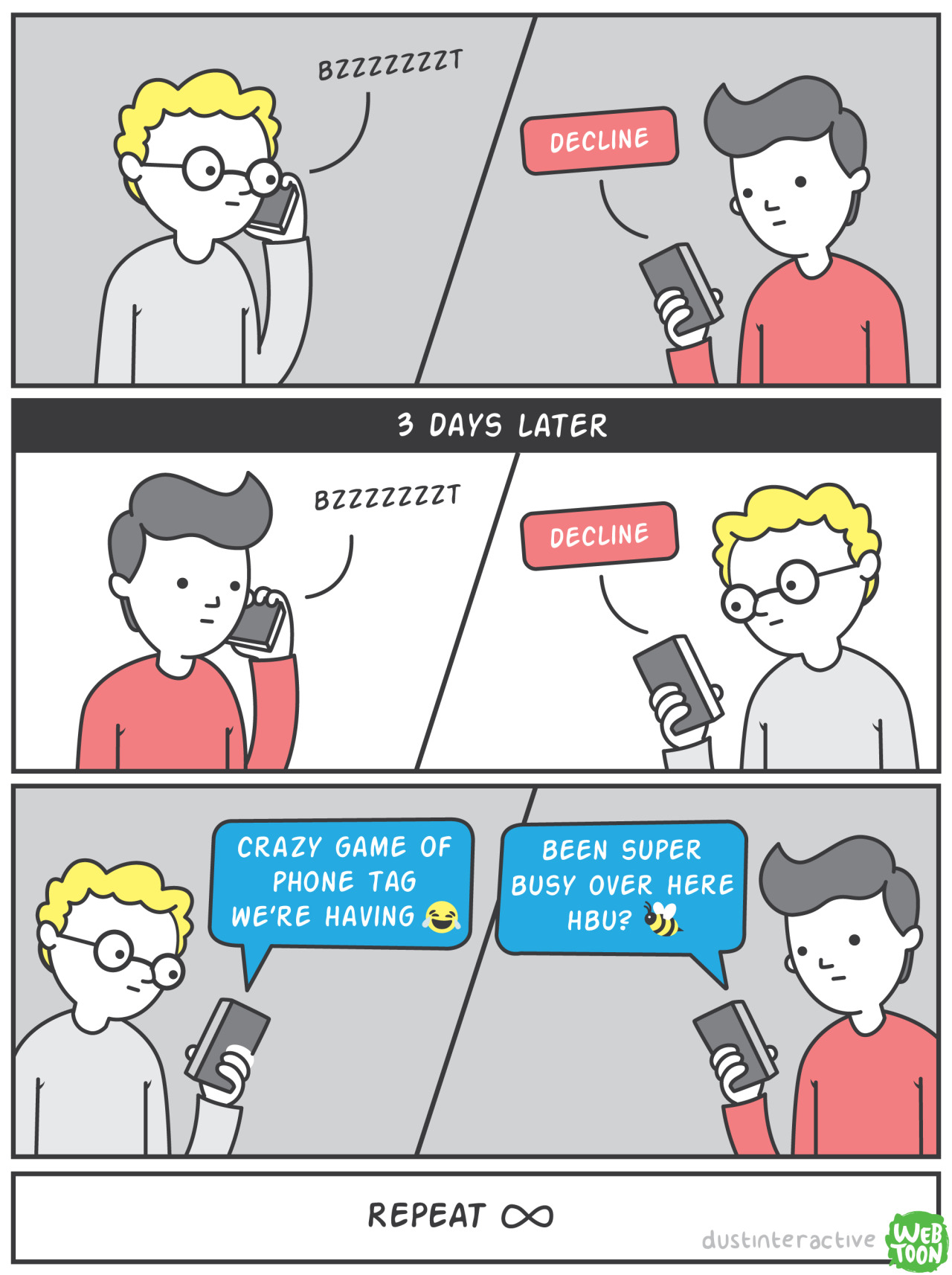 dustinteractive: Calling your friends