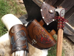 the-beast-man:  beastmancaravan:  Just you know, badass viking shit. Beastman Caravan on Etsy Like Beastman Caravan on FB  awww yes 