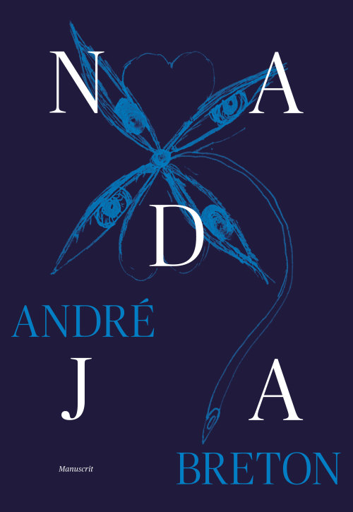 Covers to André Breton’s Nadja (various artists/designers, mid 20th century through early 21st centu