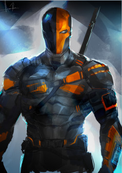 morethan-a-few:  Deathstroke by   Rose Davies  