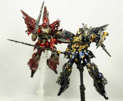 gunjap:  HGUC 1/144 Sinanju Ver. Lord Of