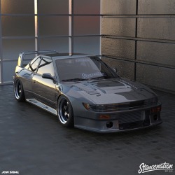 stancenation:  Silvia S13 GT 😍 | Render by: @jonsibal #stancenation