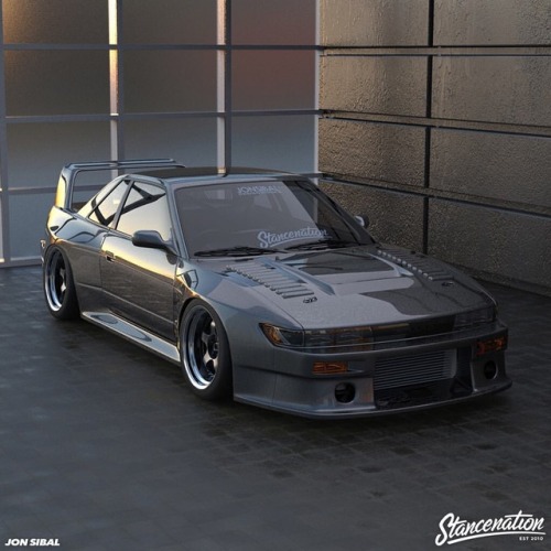 stancenation:  Silvia S13 GT 😍 | Render by: @jonsibal #stancenation