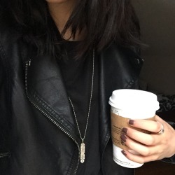 clublunae:  sunrihse:  lanaferson:  Leather n coffee  -  club lunae